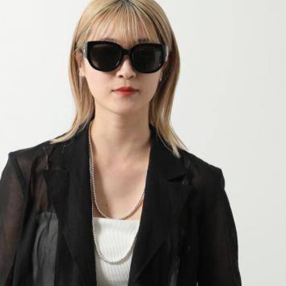 Gucci GG1599SA 002 Cat Eye Sunglasses - Dark Havana/Brown main image 7